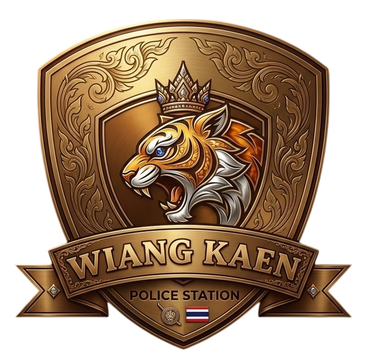 สถานีตำรวจภูธรเวียงแก่น logo